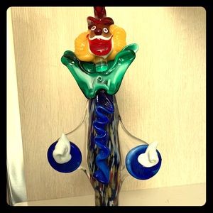 Glass clown.